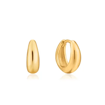 Ania Haie Gold Luxe Huggie Hoops