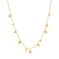 Ania Haie Geometric Mixed Disc Necklace