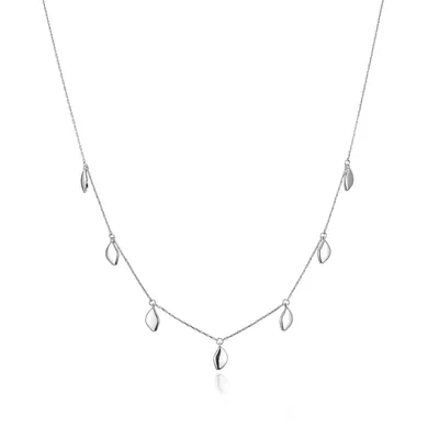 Jenny Bird Silver 'Foli' Necklace