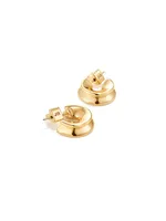 Jenny Bird Gold Hidden Hearts Hoops