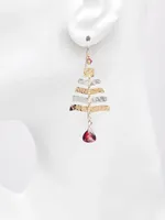 Holly Yashi Scarlet Astra Sparkle Earrings