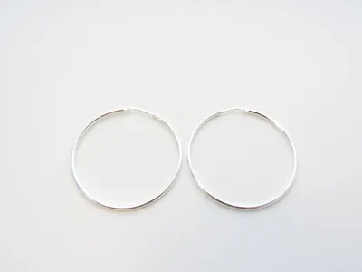 Marseille Silver Slim 40mm Hoops