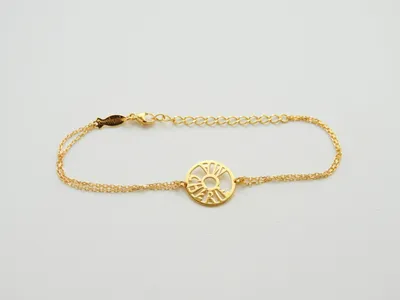 KURSHUNI Gold MA CHÉRIE Bracelet