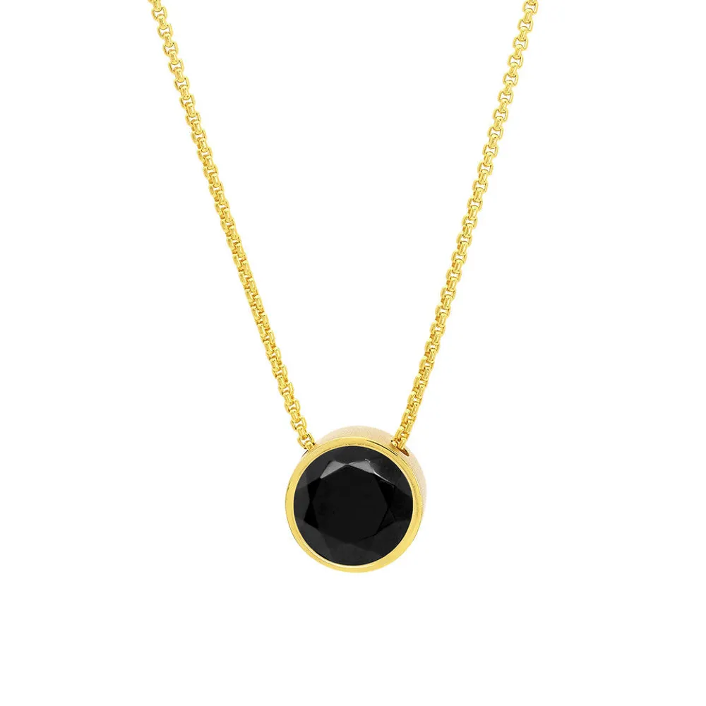 Dean Davidson Gold Black Onyx Signature Necklace