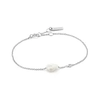 Ania Haie Silver Pearl Bracelet