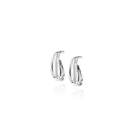 Jenny Bird Silver Groove Lobe Ear Cuff