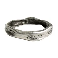 TAT2 Vintage Silver Impression Bangle