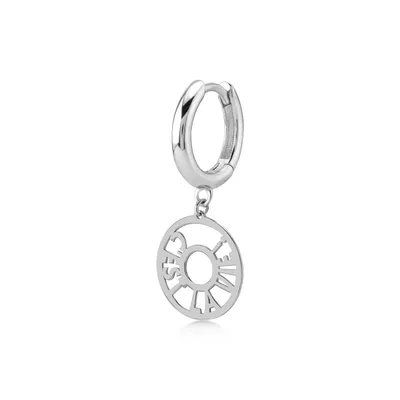 KURSHUNI Silver C'EST LA VIE! Single Earring