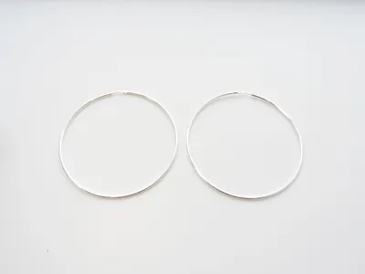 Marseille Silver Slim 70mm Hoops