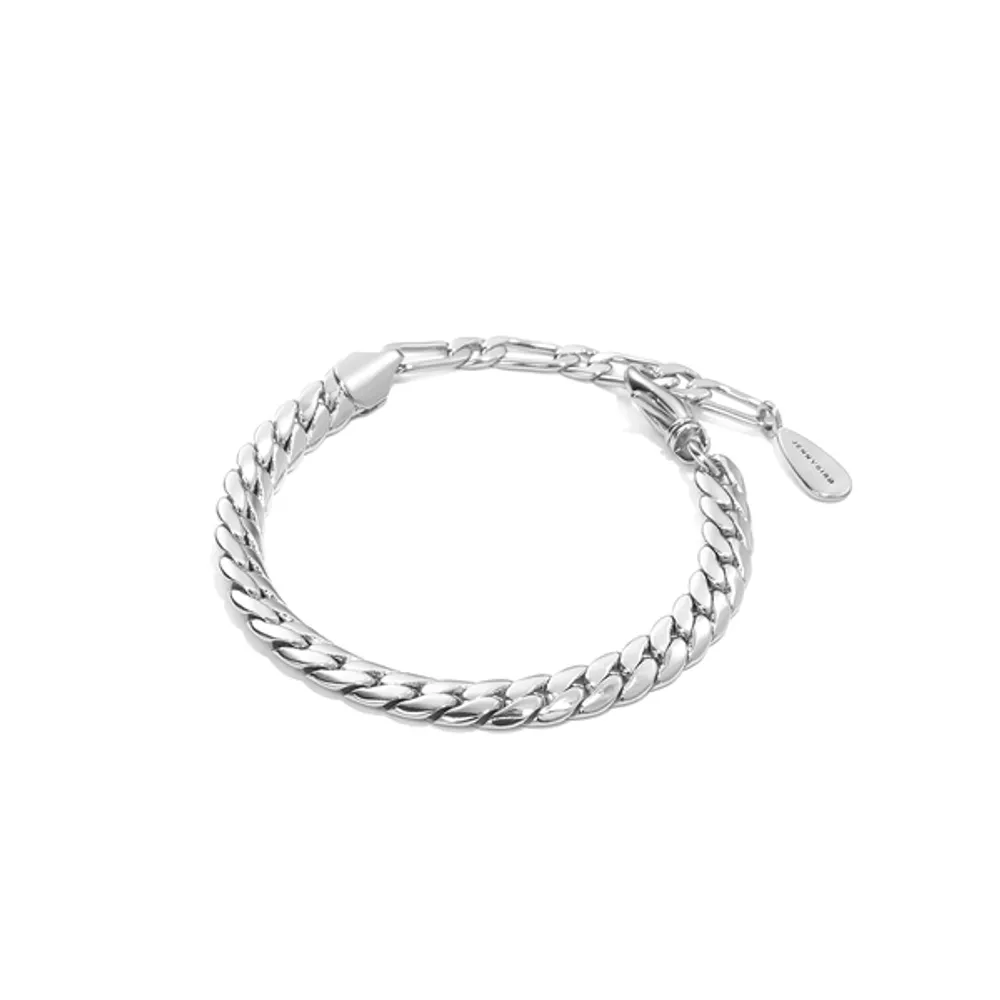 Jenny Bird Silver 'Biggie' Chain Bracelet