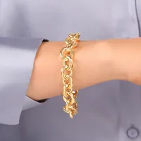 Etrusca Etched Rolo Link Bracelet