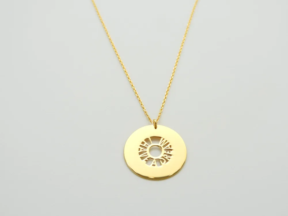 Kurshuni Gold I Have A Dream Necklace