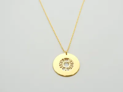 Kurshuni Gold I Have A Dream Necklace