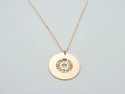 Kurshuni Rose Gold Limited Edition Necklace