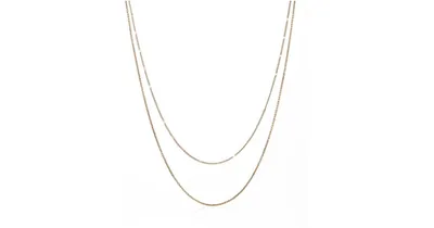 Jenny bird Gold 'Surfside' Duo Chain Necklace