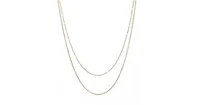Jenny bird Gold 'Surfside' Duo Chain Necklace