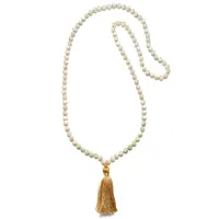 Satya Wisdom Lotus Pearl Gemstone Mala