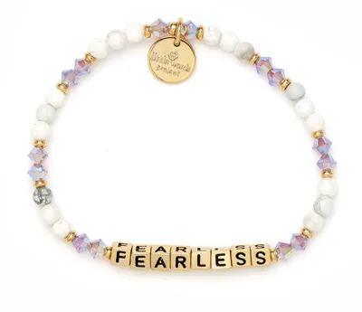 Little Words Project Fearless Gold - Cream Puff