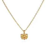 Satya Gold Lotus Pendant Necklace