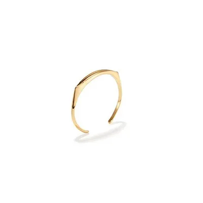 Jenny Bird Gold Groove Cuff