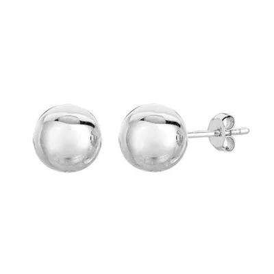 Marseille Sterling Classic 5mm Ball Stud Earrings