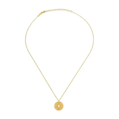 Kurshuni Gold Love Necklace