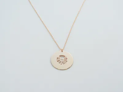 Kurshuni Rose Gold Dreamer Necklace
