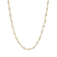 Satya Gold Scatter Light Pearl Choker