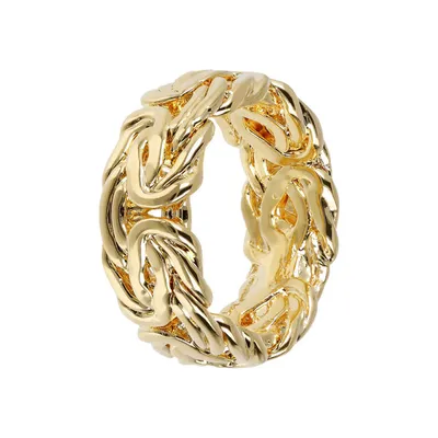 Etrusca Bysantine Woven Ring Size 6