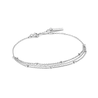 ANIA HAIE DRAPING SWING BRACELET IN SS