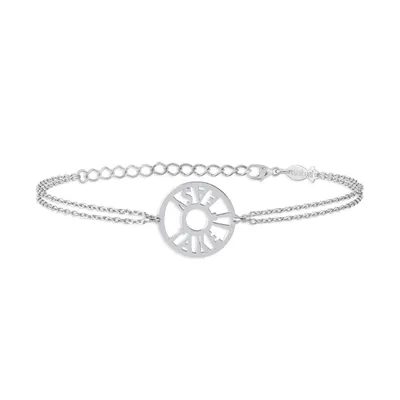 Kurshuni Silver Take It Easy Bracelet