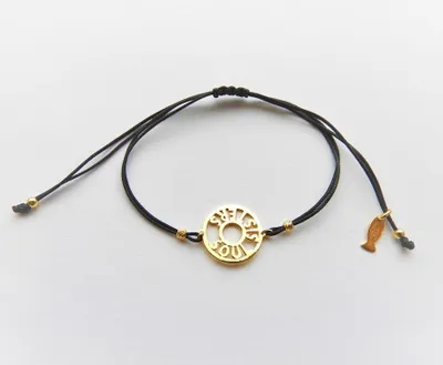 Kurshuni Gold 'Soul Sisters' String Bracelet