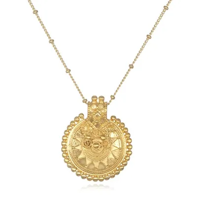 Satya Gold Mandala 36" Necklace