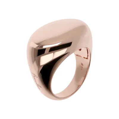 Bronzallure Smooth top Seal Ring Sz 7