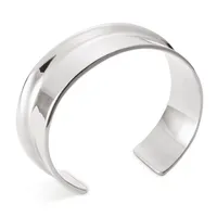 Jenny Bird Polished Silver 'Ora' Cuff