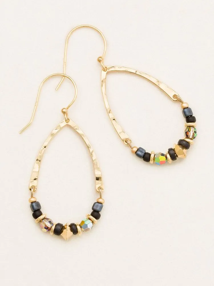 Holly Yashi Galaxy Black 'Ayla' Earrings