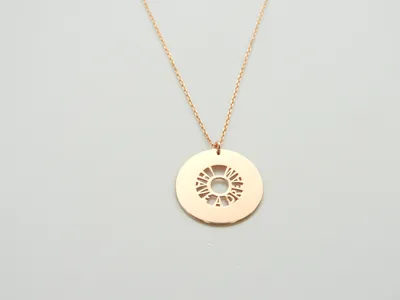 Kurshuni Rose Gold I Have A Dream Necklace