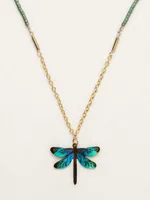 Holly Yashi Dragonfly Dreams Necklace Turquoise