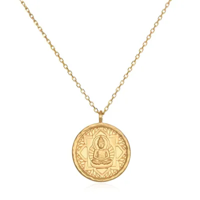 Satya Gold Buddha Necklace