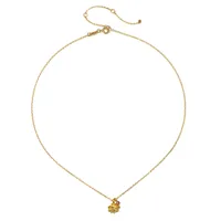 Satya Gold Bloom In Peace Lotus Necklace