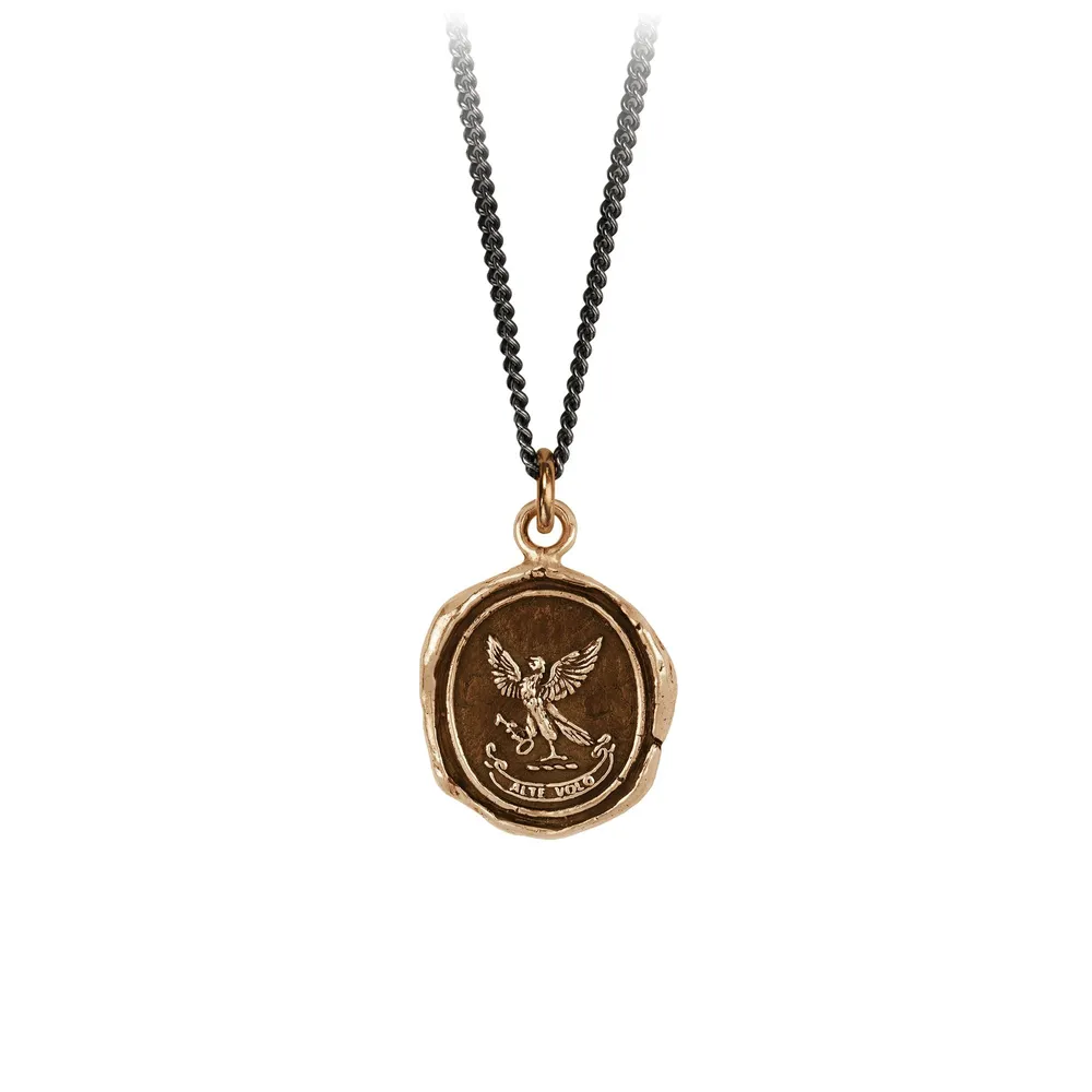 Pyrrha Bronze 'Limitless' Necklace