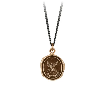 Pyrrha Bronze 'Limitless' Necklace