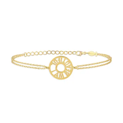 KURSHUNI Gold I AM BEAUTIFUL Bracelet