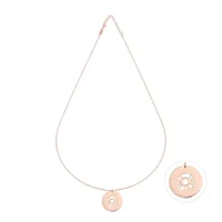 Kurshuni Rose Gold C'est La Vie Necklace