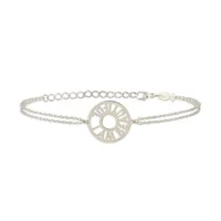 Kurshuni Silver I Am Beautiful Bracelet