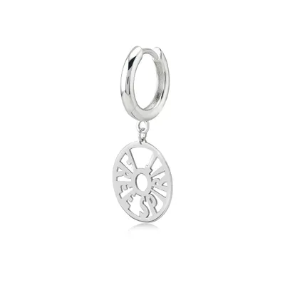 KURSHUNI Silver FREE SPIRIT Single Earring