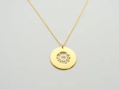 Kurshuni Gold I Feel Good Necklace