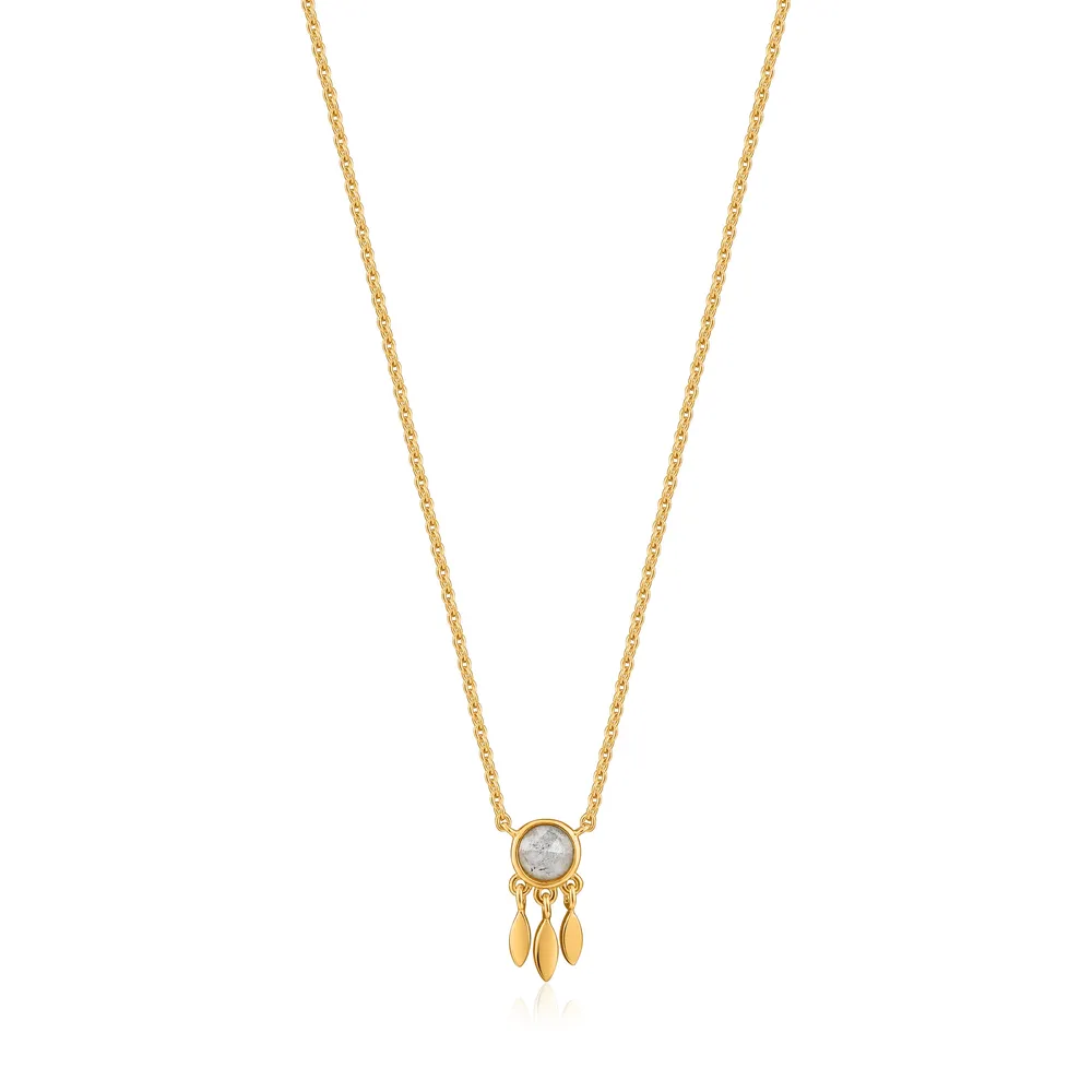 Ania Haie Gold Midnight Fringe Necklace