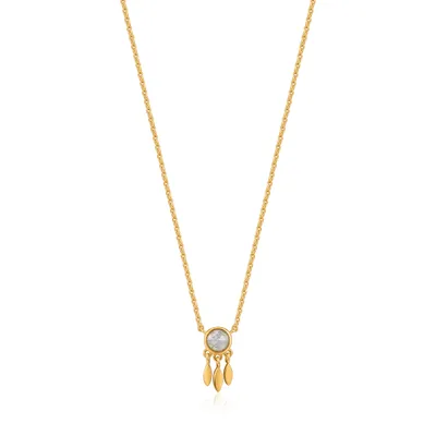 Ania Haie Gold Midnight Fringe Necklace