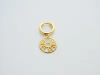 KURSHUNI Gold FREE SPIRIT Single Earring